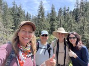 group at Lost Creek Falls